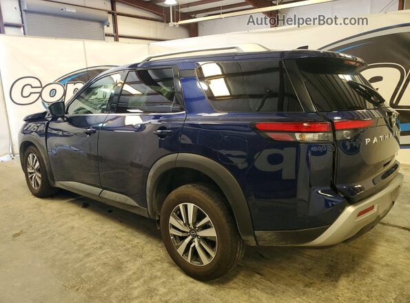 5N1DR3CA3SC232683 2025 NISSAN PATHFINDER Blue Trasero izquierdo