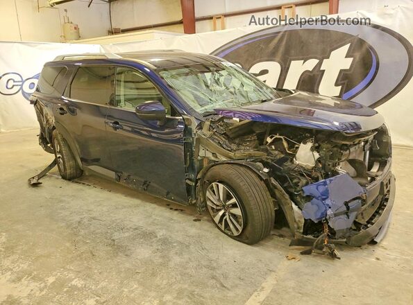 5N1DR3CA3SC232683 2025 NISSAN PATHFINDER Blue Delantero derecho