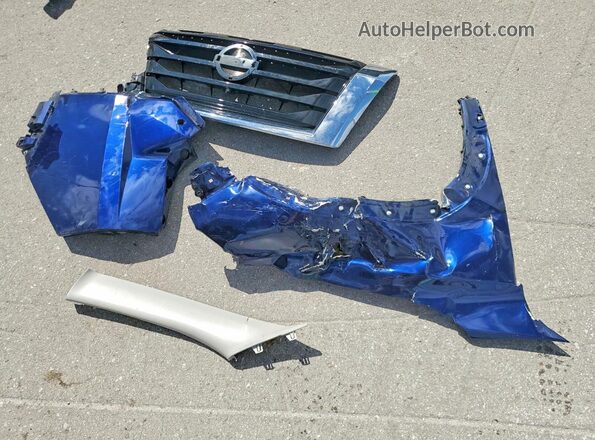 5N1DR3CA3SC232683 2025 NISSAN PATHFINDER Blue Vista de la etiqueta del VIN