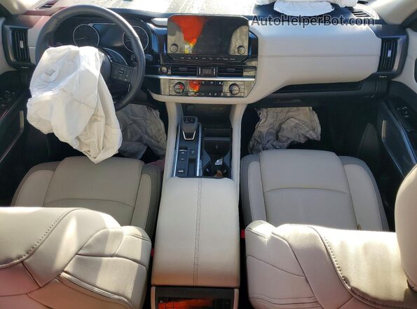 5N1DR3CA7SC290487 2025 NISSAN PATHFINDER White Առջևի վահանակի տեսք