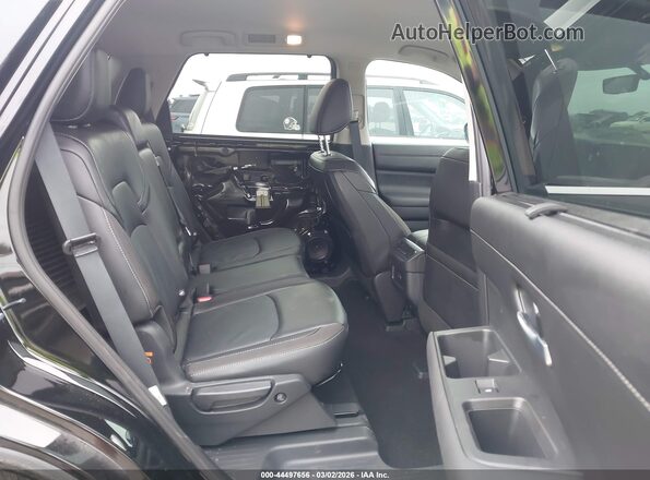5N1DR3CC5SC289551 2025 NISSAN PATHFINDER Black VIN კოდის სტიკერის ხედი