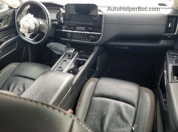 5N1DR3CC6PC231357 2023 NISSAN PATHFINDER White Dashboard view