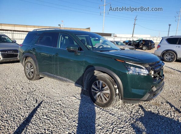 5N1DR3CCXPC244094 2023 NISSAN PATHFINDER Green Передня права чверть