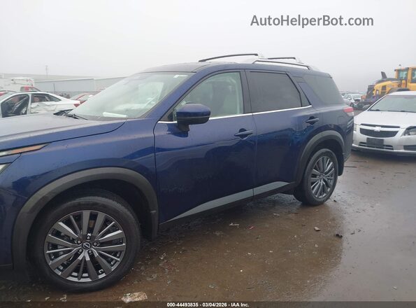 5N1DR3CD7SC266572 2025 NISSAN PATHFINDER Blue Սալոնի 360 աստիճան տեսք