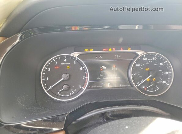 5N1DR3DJ0PC258129 2023 NISSAN PATHFINDER Green Вид щитка приладів