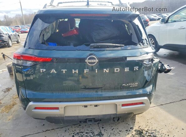 5N1DR3DJ0PC258129 2023 NISSAN PATHFINDER Green Вид ззаду