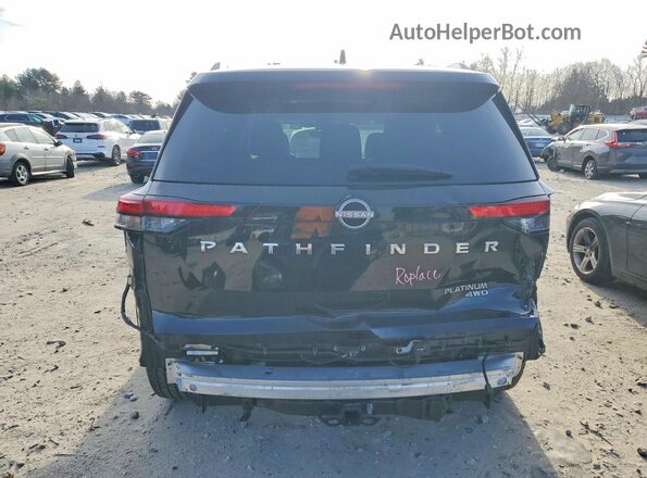 5N1DR3DK6PC201569 2023 NISSAN PATHFINDER Black Vista trasera