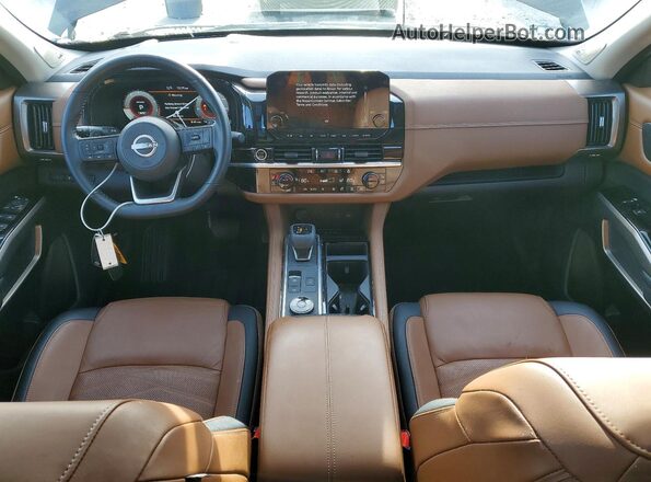 5N1DR3DK6PC201569 2023 NISSAN PATHFINDER Black Vista del salpicadero