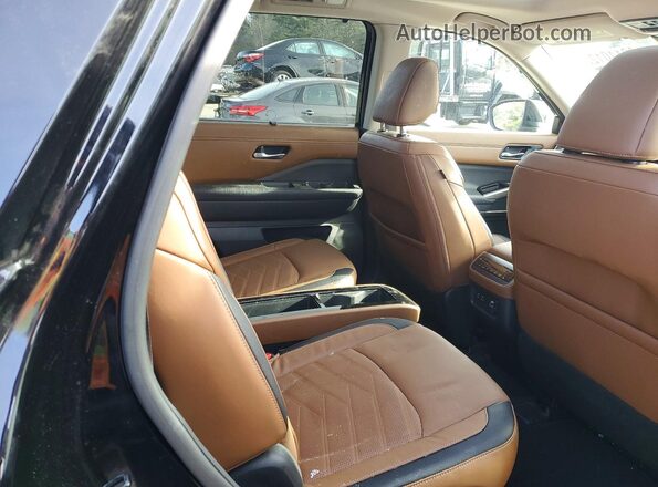 5N1DR3DK6PC201569 2023 NISSAN PATHFINDER Black Vista interior trasera