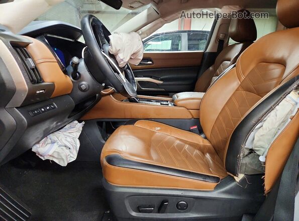 5N1DR3DK8SC222092 2025 NISSAN PATHFINDER Gray წინა სალონის ხედი