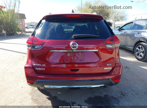 5N1ET2MT3JC823062 2018 NISSAN ROGUE HYBRID Red 