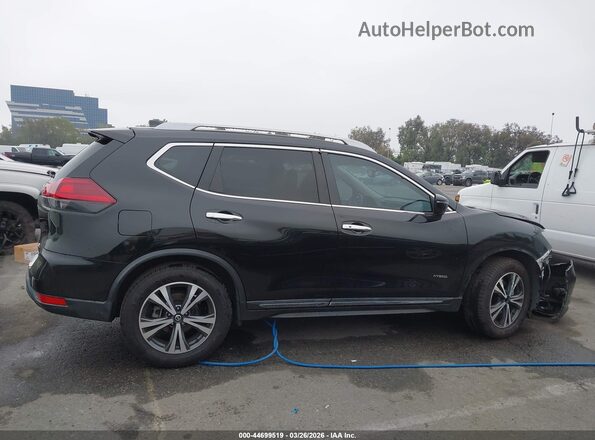 5N1ET2MT7JC802246 2018 NISSAN ROGUE HYBRID Black 