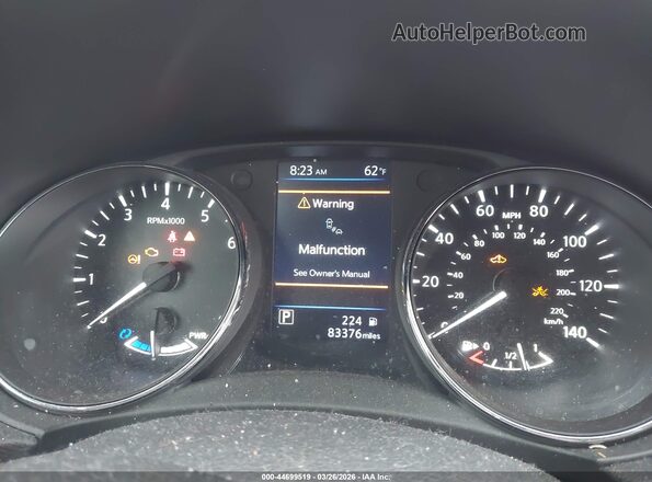 5N1ET2MT7JC802246 2018 NISSAN ROGUE HYBRID Black 