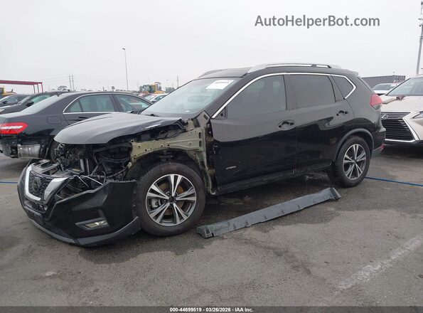 5N1ET2MT7JC802246 2018 NISSAN ROGUE HYBRID Black 