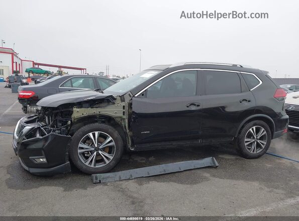 5N1ET2MT7JC802246 2018 NISSAN ROGUE HYBRID Black 