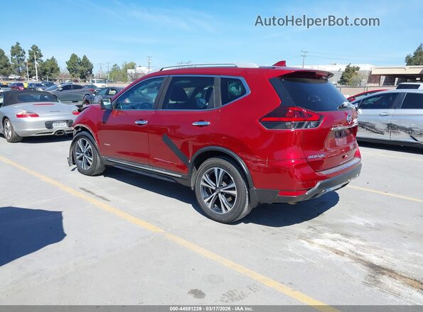 5N1ET2MT9JC837869 2018 NISSAN ROGUE HYBRID Red 