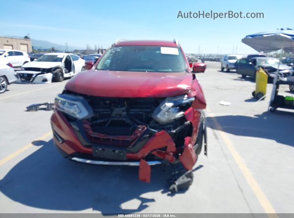 5N1ET2MT9JC837869 2018 NISSAN ROGUE HYBRID Red 