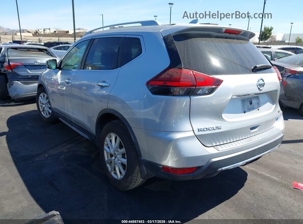 5N1ET2MTXHC775554 2017 NISSAN ROGUE HYBRID Silver Rear left