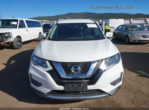 5N1ET2MV5HC790819 2017 NISSAN ROGUE HYBRID White Вид щитка приладів