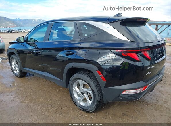 5NMJACAE1NH067047 2022 HYUNDAI TUCSON Черный Задняя левая четверть