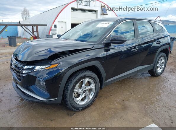 5NMJACAE1NH067047 2022 HYUNDAI TUCSON Черный Передняя левая четверть