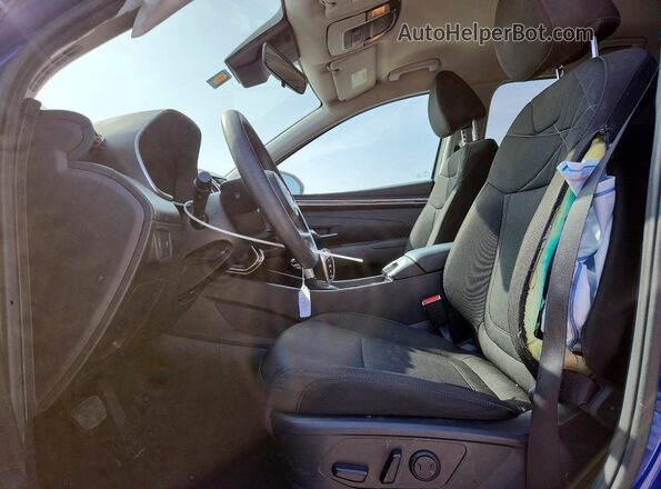 5NMJB3AE6NH140264 2022 HYUNDAI TUCSON Синий Вид салона спереди