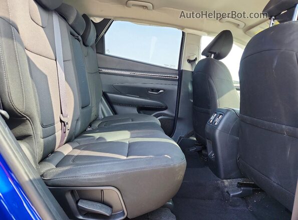 5NMJB3AE6NH140264 2022 HYUNDAI TUCSON Синий Вид задних сидений