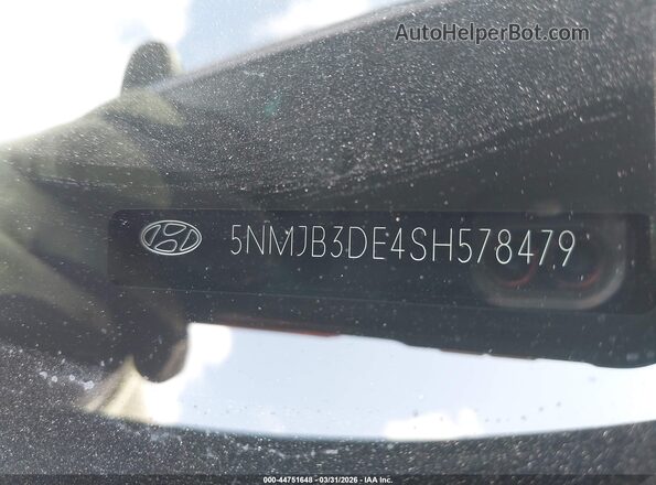 5NMJB3DE4SH578479 2025 HYUNDAI TUCSON Gray Engine compartment view