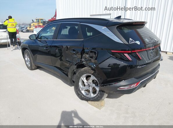 5NMJBCAE2NH030361 2022 HYUNDAI TUCSON Black Задня ліва чверть