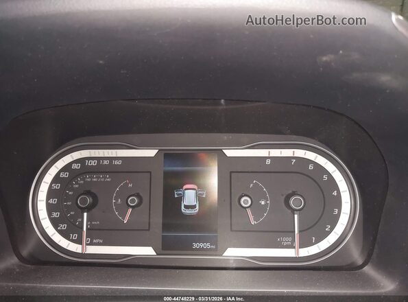 5NMJBCAEXPH209816 2023 HYUNDAI TUCSON Gray Rear seats view