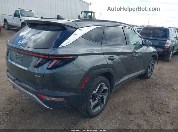 5NMJECAE9NH076194 2022 HYUNDAI TUCSON Gray Հետևի աջ