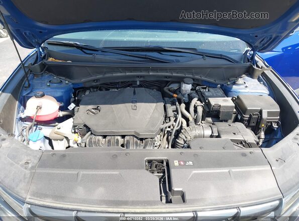 5NMJF3AE5NH140986 2022 HYUNDAI TUCSON Синий Вид сзади