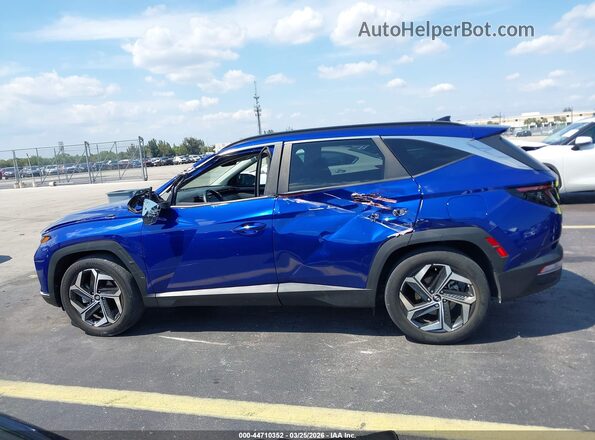 5NMJF3AE5NH140986 2022 HYUNDAI TUCSON Синий Панорамный вид салона 360°