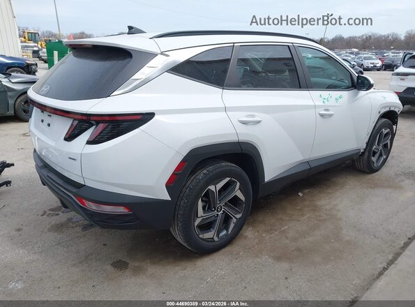 5NMJFCAE2PH258495 2023 HYUNDAI TUCSON White Задня права чверть