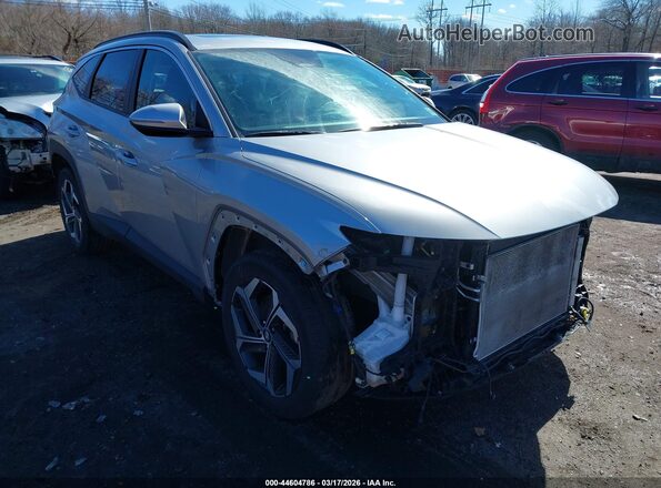 5NMJFCAE8NH065801 2022 HYUNDAI TUCSON Silver წინა ხედი