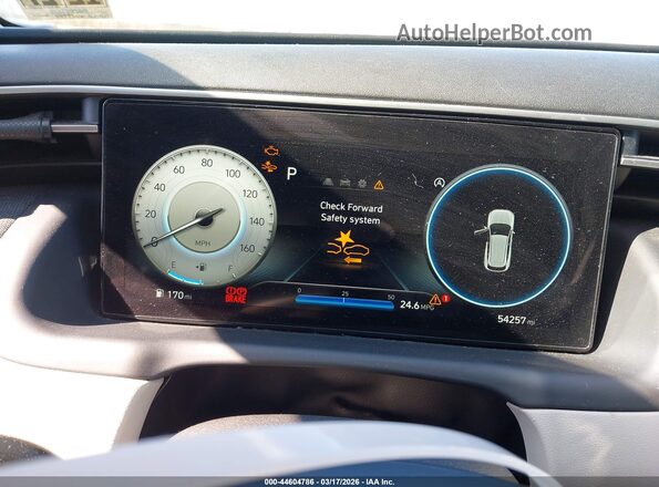 5NMJFCAE8NH065801 2022 HYUNDAI TUCSON Silver უკანა სავარძლების ხედი