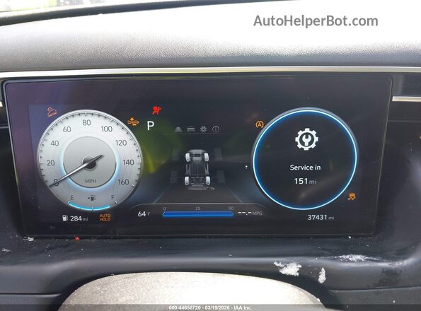 5NMJFCAE8PH184399 2023 HYUNDAI TUCSON Черный Вид задних сидений