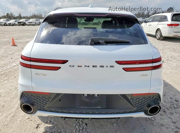 5NMMADTB0SH023316 2025 GENESIS GV70 White Vista trasera
