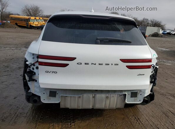 5NMMADTB5SH023974 2025 GENESIS GV70 White უკანა ხედი