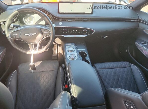 5NMMCDTC7RH016893 2024 GENESIS GV70 Black Dashboard view