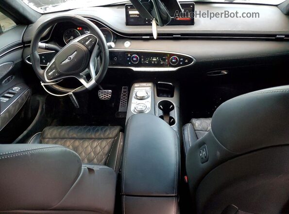 5NMMCDTCXSH023505 2025 GENESIS GV70 Black წინა პანელის ხედი