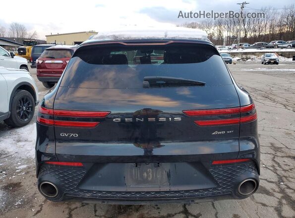 5NMMCDTCXSH023505 2025 GENESIS GV70 Black უკანა ხედი