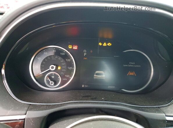 5NMMCDTCXSH023505 2025 GENESIS GV70 Black ხელსაწყოთა პანელის ხედი