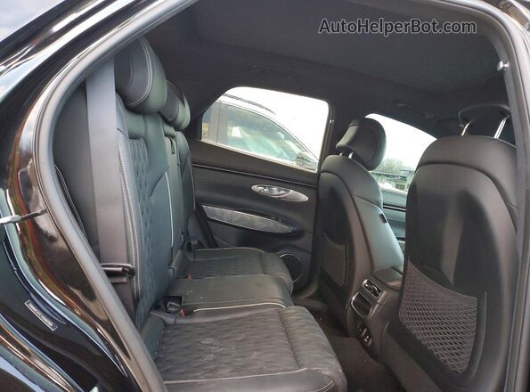 5NMMCDTCXSH023505 2025 GENESIS GV70 Black უკანა სალონის ხედი