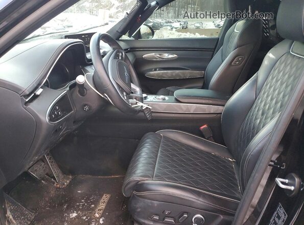 5NMMCDTCXSH023505 2025 GENESIS GV70 Black წინა სალონის ხედი