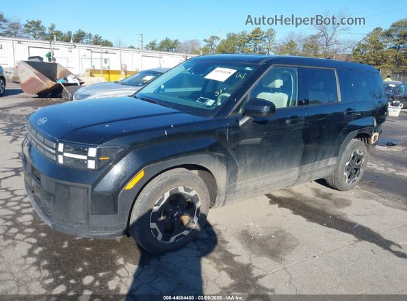 5NMP1DGL2RH040998 2024 HYUNDAI SANTA FE Black Առջևի ձախ երեք քառորդ տեսարան