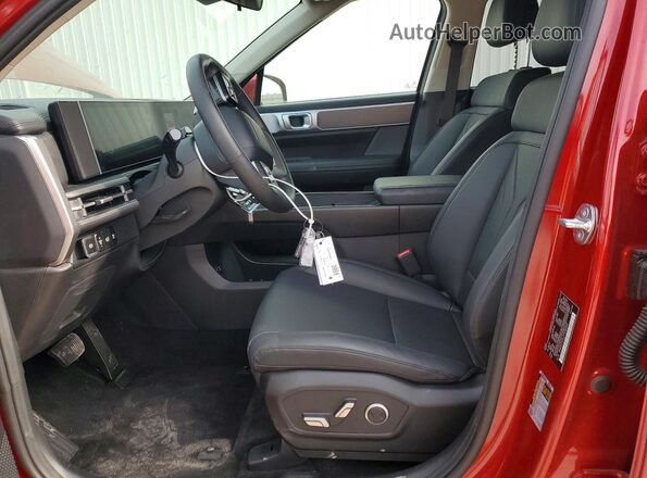 5NMP24GL2TH150681 2026 HYUNDAI SANTA Red Widok wnętrza z przodu