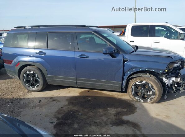 5NMP24GL6SH075403 2025 HYUNDAI SANTA FE Синий Вид задней части салона