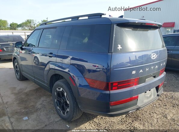 5NMP24GL6SH075403 2025 HYUNDAI SANTA FE Синий Задняя левая четверть