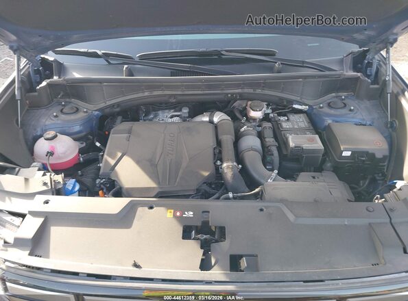 5NMP24GL6SH075403 2025 HYUNDAI SANTA FE Синий Вид сзади